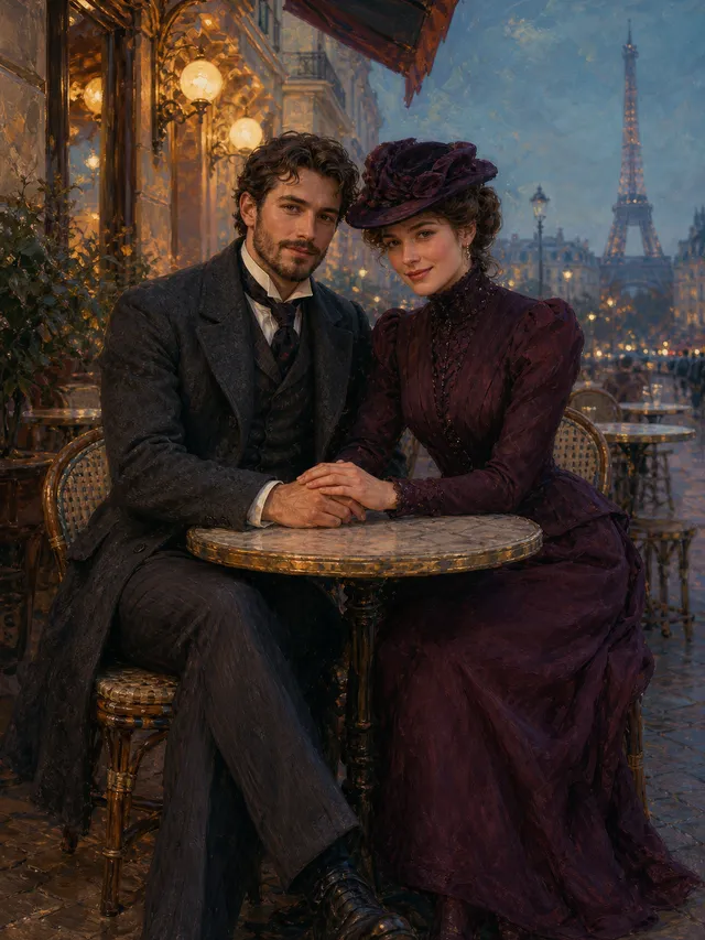 Parisian Café Romance