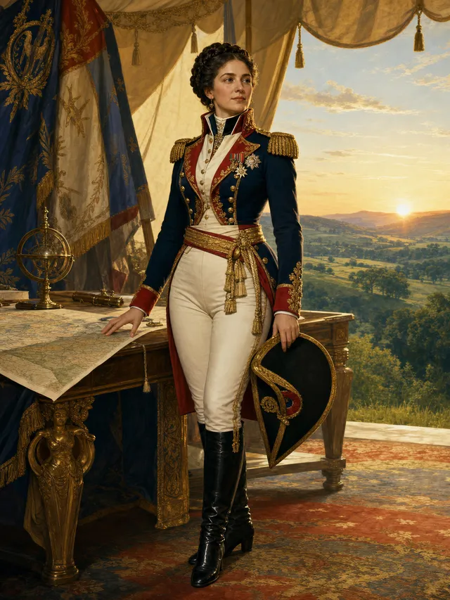 Napoleonic Commander Portrait