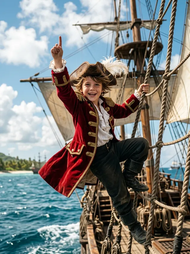 Young Pirate Captain